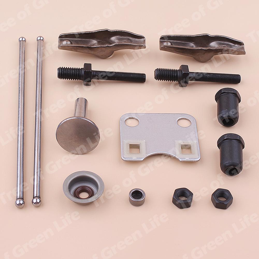 Valve Lifter Rocker Arm Seal Cap Plate Push Rod For Honda GX160 GX200 5.5HP 6.5HP Mower Engine