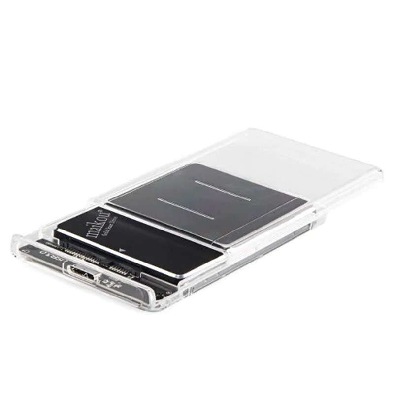 Maikou Usb3.0 2 In 1 2,5 Zoll Sata3 6 Gb/S Mobile Solid State Drive Schwarz 60Gb