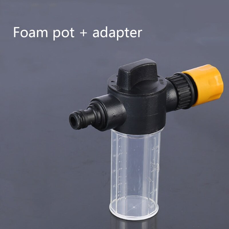 Hogedrukreiniger Zeep Spuit Auto Schuim Wassen Sneeuw Foam Lance Foam Generator Zeep Foamer Mondstuk Voor Sink Pennik Wasstraat