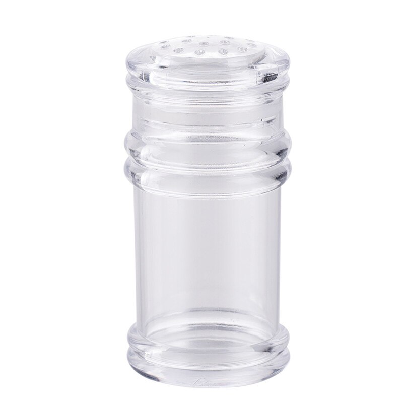 Kök plast krydda salt peppar shakers krydda burk kan grill krydda burk flaskor cruet behållare
