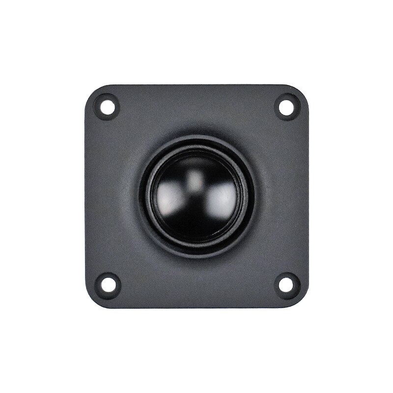 Ghxamp 2.5 inch tweeter luidspreker 4 ohm 18w tweeter luidspreker zwart-carbon aluminiumfolie 65*65mm audio-unit 2 stuks