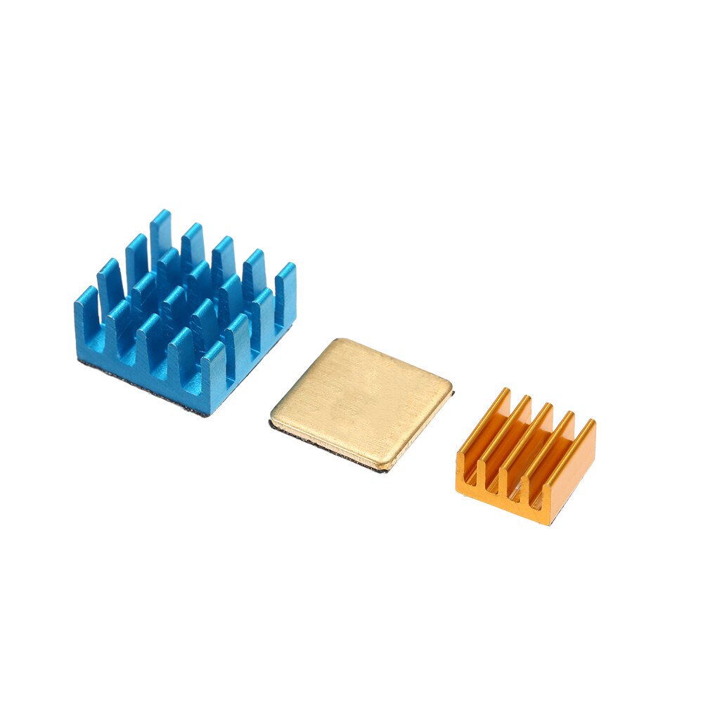 Raspberry Pi Heat Sink Model B Aluminum Heat Sink and RPI Cooling with Adhesive Tape Backing