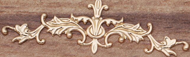 10 Stks/partij 10*52Mm Bloem Blad Charmes Messing Filigraan Diy Sieraden Maken Levert Hoofddeksels Sieraden Handgemaakte Onderdelen Accessoires 0188: KC gold plated