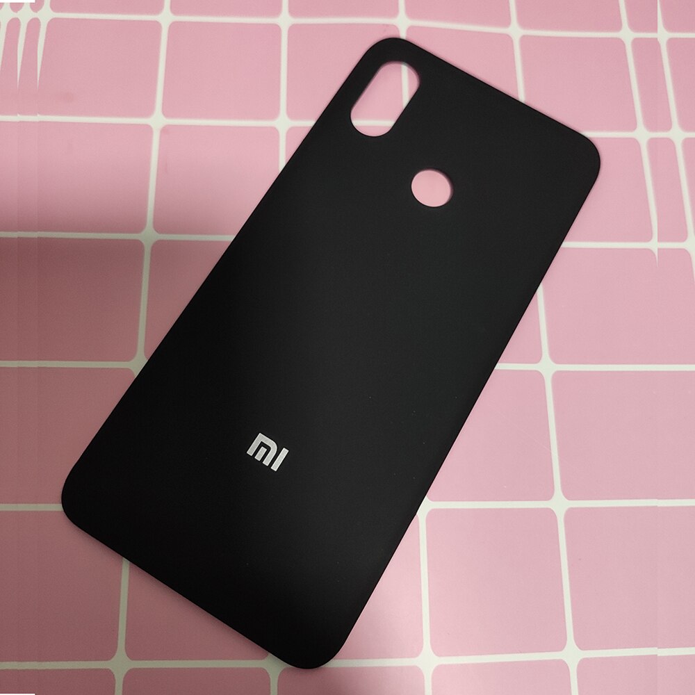 Plastic Back Case Behuizing Voor Voor Xiaomi Mi 8 Back Battery Cover Deur Vervanging Reparatie Onderdelen 3M Lijm voor Mi Mi8