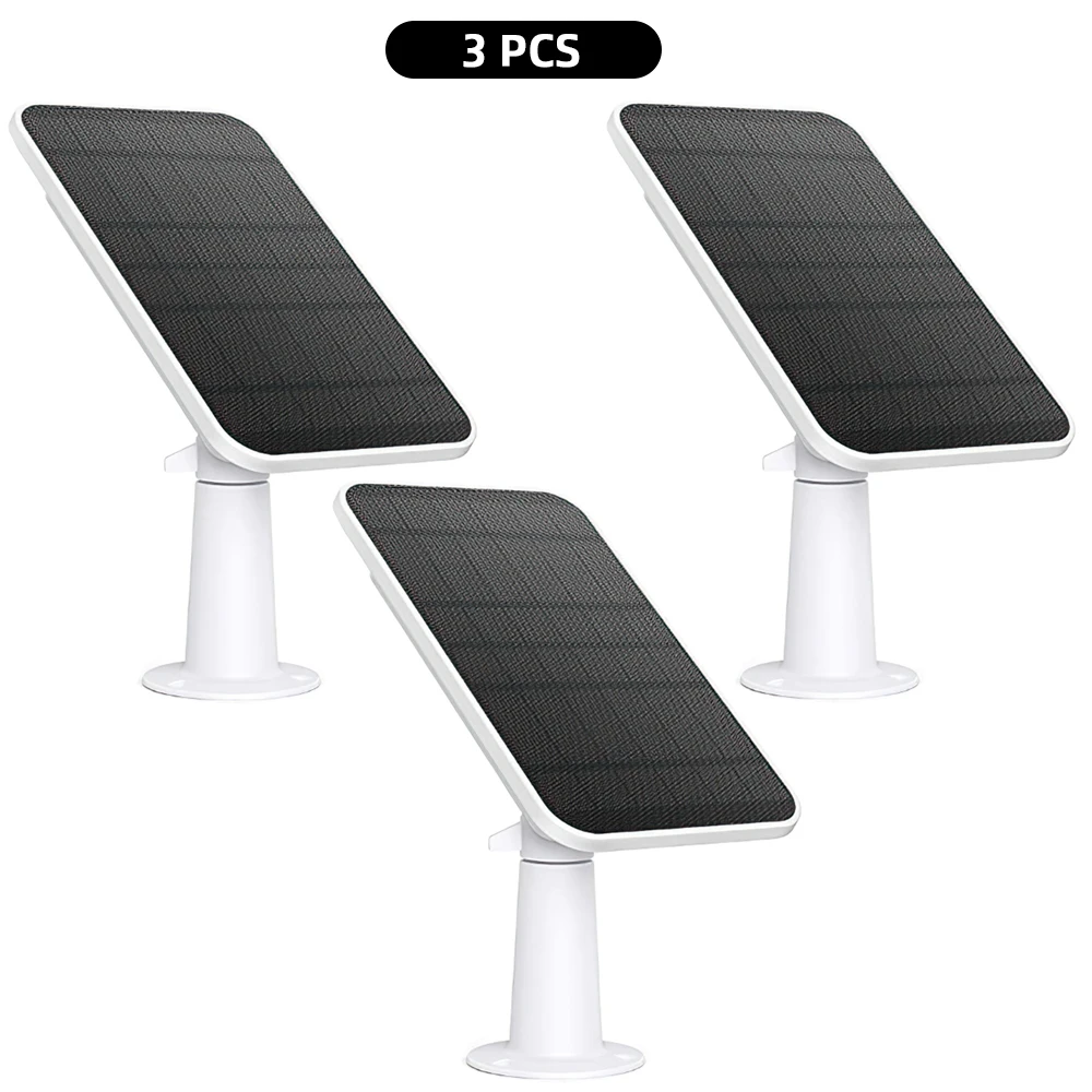 Panneaux Solaires Muraux de 4W avec Câble d'Alimentation de 9,8 Pieds, Montage Mural pour Walald Fycam 2/2 Pro/2C/2C Pro/E: BLEU CIEL