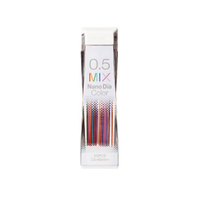 Lápices mecánicos de colores de 0,5mm, cables para pintar, recargas lápiz mecánico especial, papelería escolar, suministros de oficina: Mix