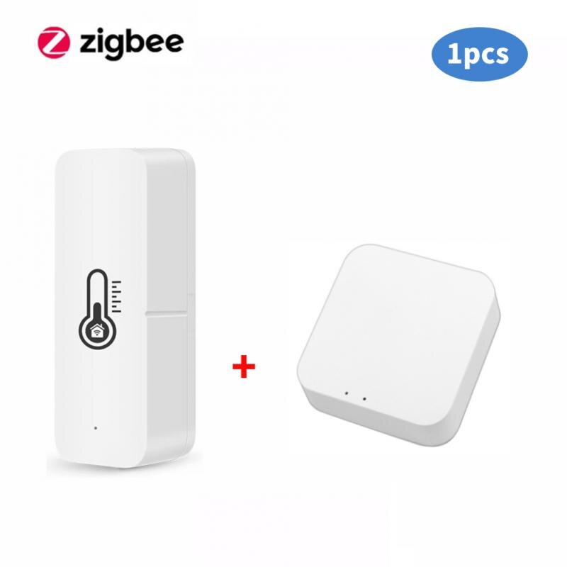Wifi ZigBee Tuya Smart Temperature And Humidity Sensor Smart Home Indoor Hygrometer Controller Monitoring For Alexa Google Home: A