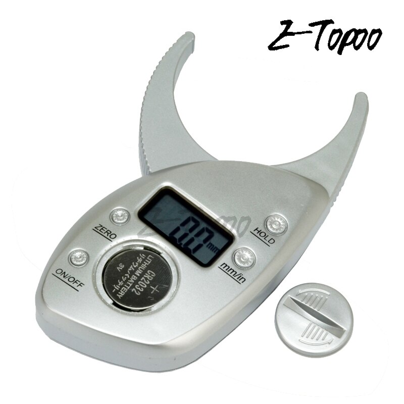 Digital Body Fat Caliper Skinfold Caliper LCD Display Body Fat MASS Caliper Fold Analyzer Measurement Thickness Caliper