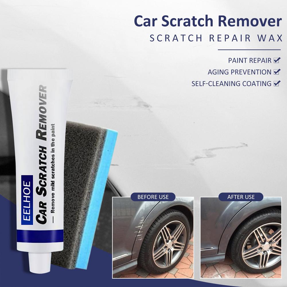 High Car Scratch Repair Polishing Wax & Sponge Durable Effective Remover Auto Cleaning Accessories Protect Car Paint