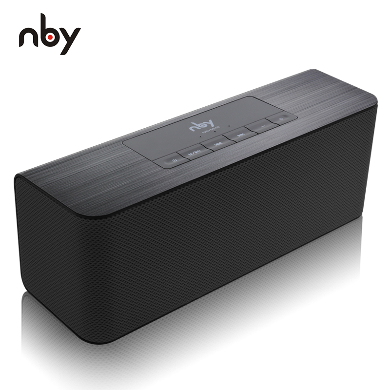 Nby 5540 Bluetooth Speaker Portable Wireless Speaker High-Definition Dual Speakers Met Mic Tf Card Luidsprekers MP3 Speler
