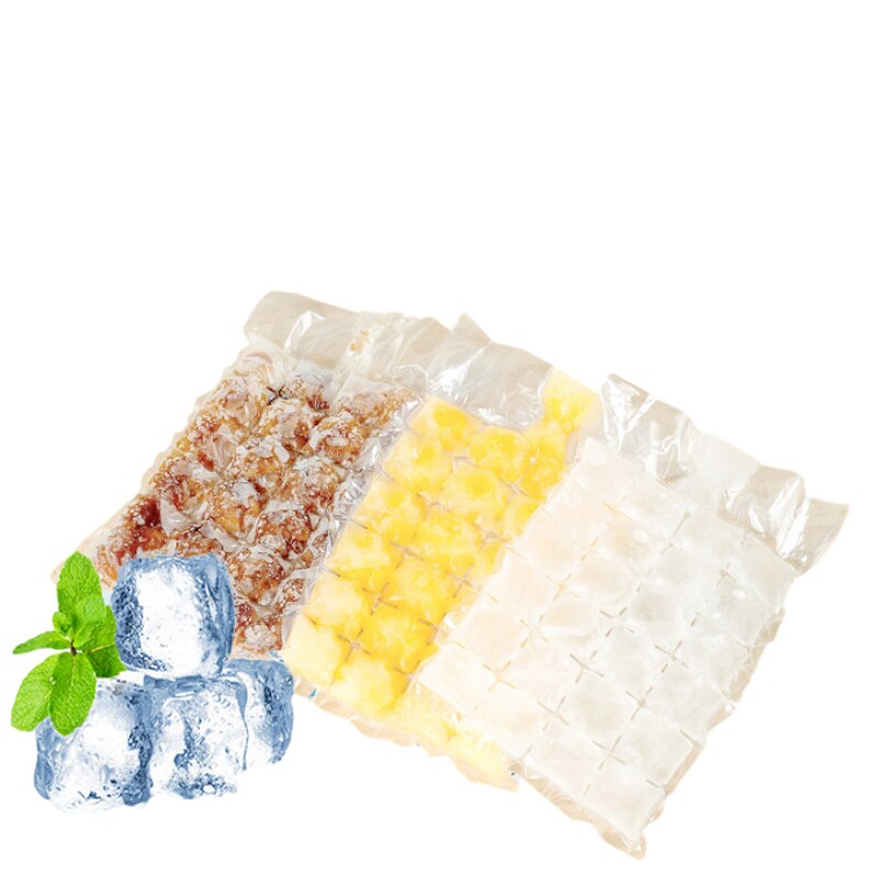 Disposable Bag Ice Pop Moulds Bags Fridge Freezer Plastic Bbq Party Cubes Maker: 1 pcs