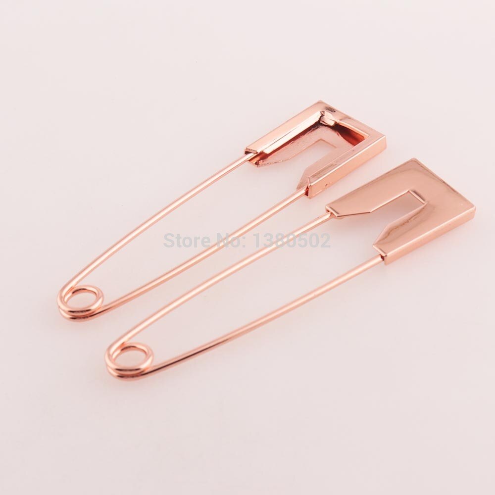 5 stks/partij 80mm zilver/rose gold/zwart/goud kleur grote Veiligheidsspelden Broche Pins Naaien Tool