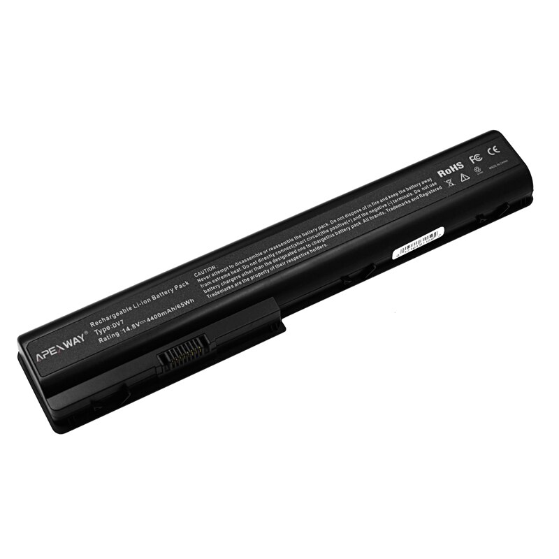 Apexway Batterij Voor Hp Pavilion DV7 DV8 Serie HSTNN-C50C HSTNN-DB74 HSTNN-DB75 HSTNN-IB75 HSTNN-OB75 HSTNN-Q35C HSTNN-XB75