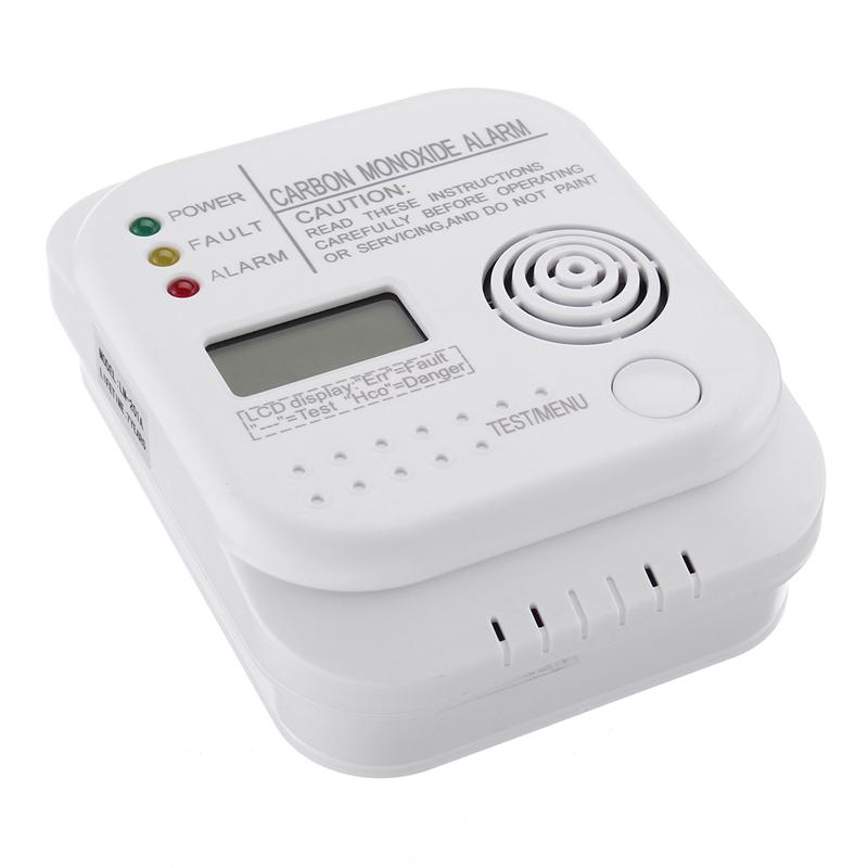CO Detector Koolmonoxide Monitor met Alarmsysteem Gaslekzoeker CO Meter Draagbare Gasdetector Gas Analyzer CO Sensor