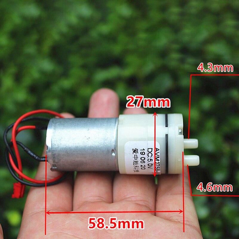 370 Air Vacuum Pump Air Motor Pump with Carbon Brush Large Flow Oxygen Pump