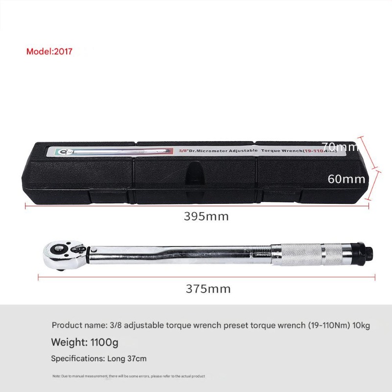 Torque Wrench Set 5-25 Nm/19-110 Nm/28-210 Nm/ Two Way To Accurately Mechanism Hand Tool Spanner Torquemeter Ratchet Kit