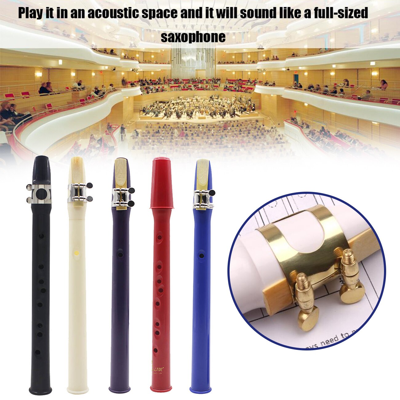 Mini Saxophone Pocket Saxophone Sax Portable Little Saxophone With Carrying Bag Woodwind Instrument