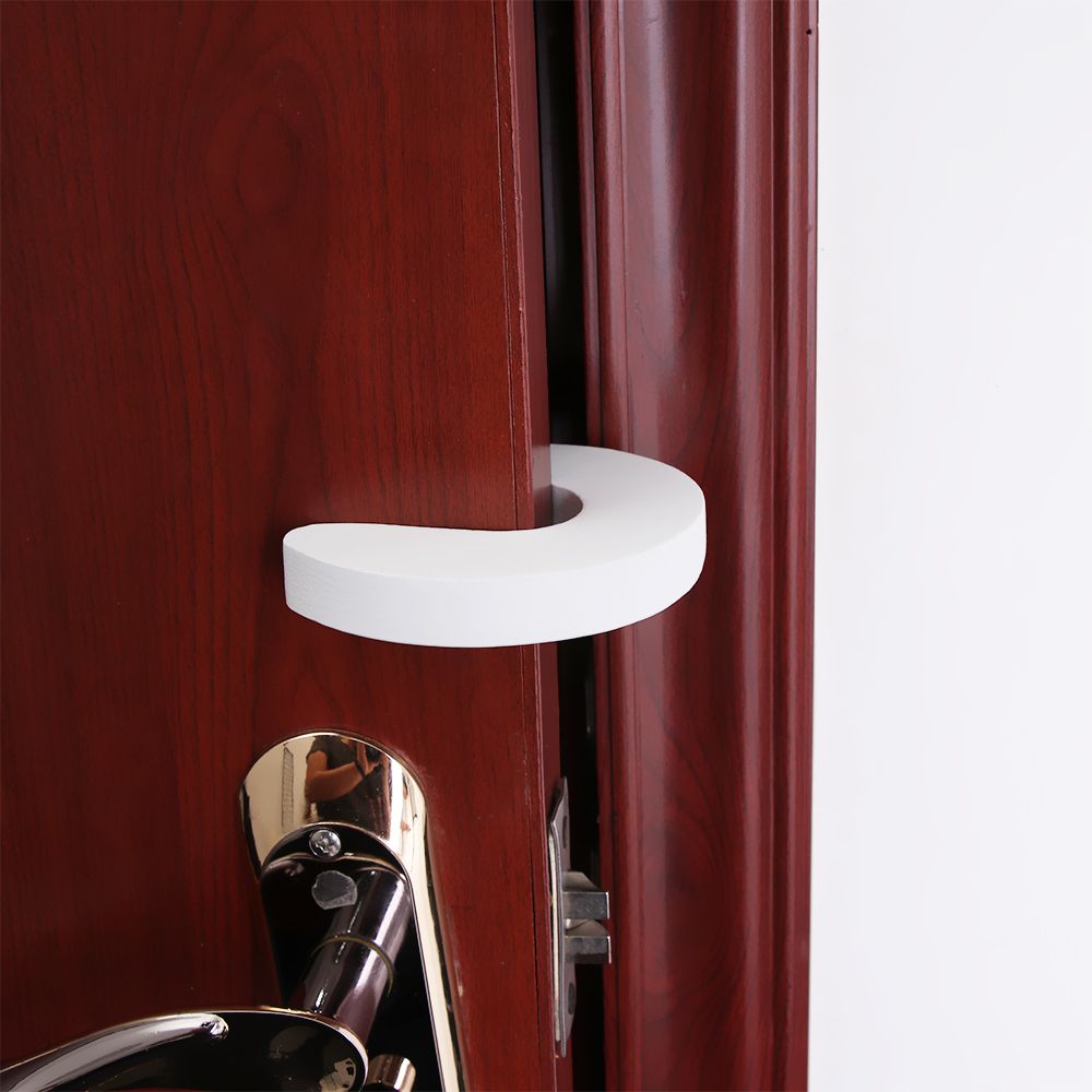 4PCS Soft Foam Door Stopper Baby Kids Safety Door Clip Finger Protector Guard Kitchen Bedroom Home Security Accessories