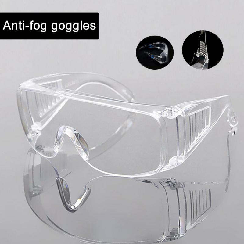 Trasparente Occhiali Di Sicurezza di Lavoro Occhiali di Protezione Anti-inquinamento Luce Occhiali Vento di Polvere E Anti-nebbia Occhiali