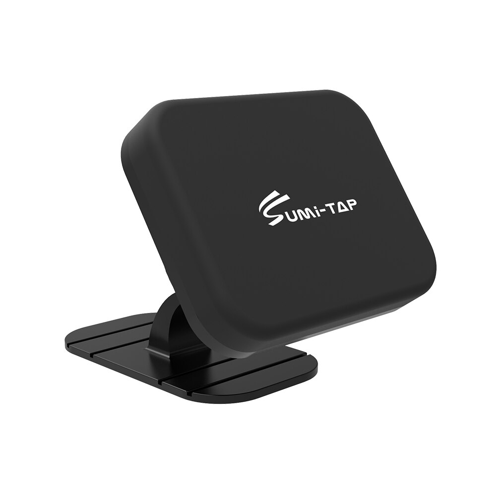 Sumi-tap magneettinen autopuhelinteline 360 yleisautoteline iphonelle 13 magneetti mobiili kojelautakiinnike puhelin autoteline: Musta