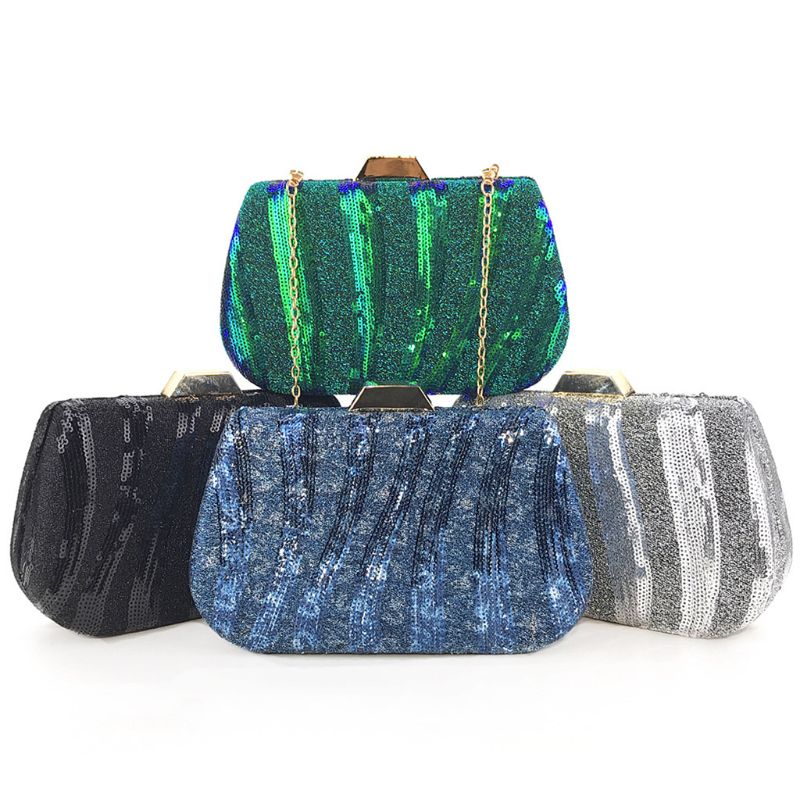 Snygg kvinnor handväska kväll fest brud clutch väska bal bröllop plånbok handväska