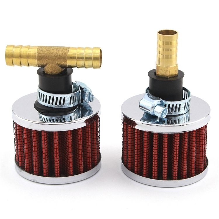 K&N Motorfiets Mini 12mm Universele Filter 13963-4 Voor Koude Lucht High Flow Carterontluchting Auto Accessorie KN Inlaatluchtfilters