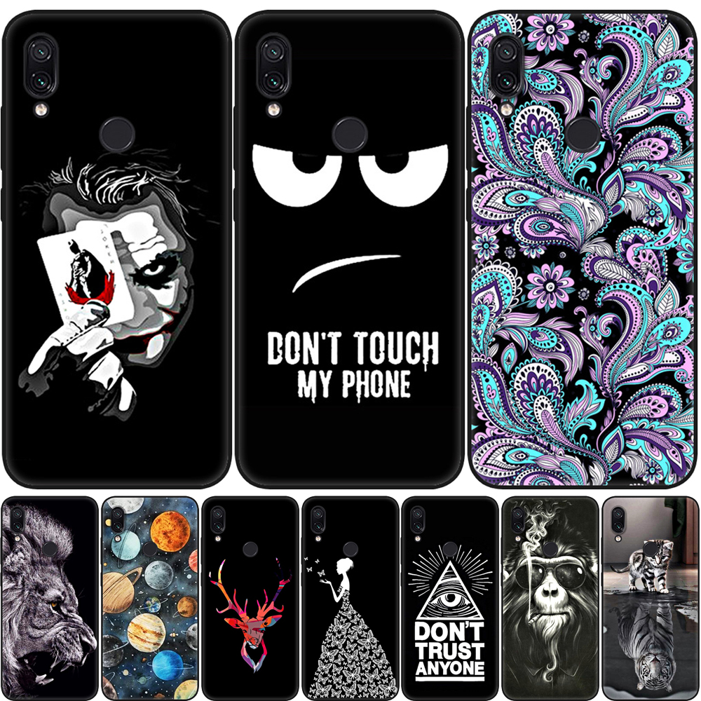 Case For Xiaomi Redmi Note 7 Case Silicon Funda for Xiaomi Redmi Note 7 Pro Cover Capa Back Coque for Redmi Note7 Pro Phone Case