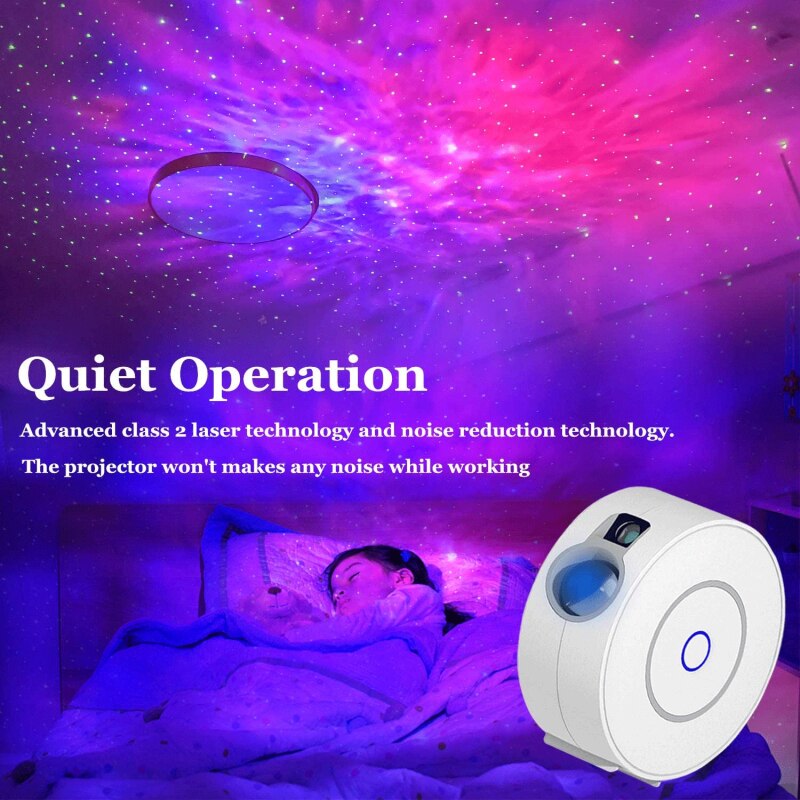 Projection lamp Smart Star Projector APP Remote LED Starry Sky Projector Light Tuya WIFI Smart Star Galaxy Night Lamp Projector