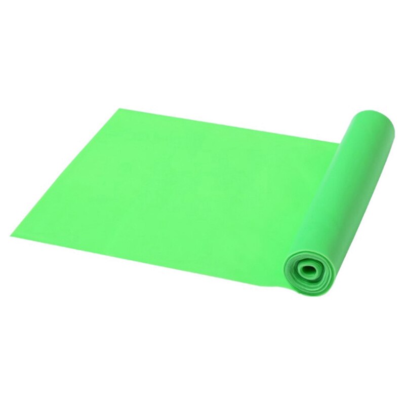 Yoga indoor spanband fitness oefening pilates stretchen lint riem trek elastische band benodigdheden: Groente