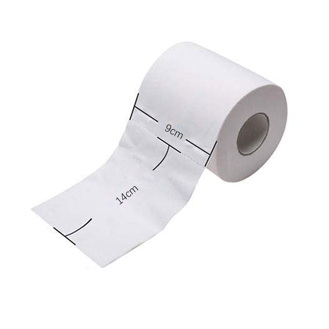 6 rolls Premium Soft Embossed Toilet Paper Roll Paper Hollow Replacement Toilet Paper Home Kitchen Shop Hotel Cafe paper