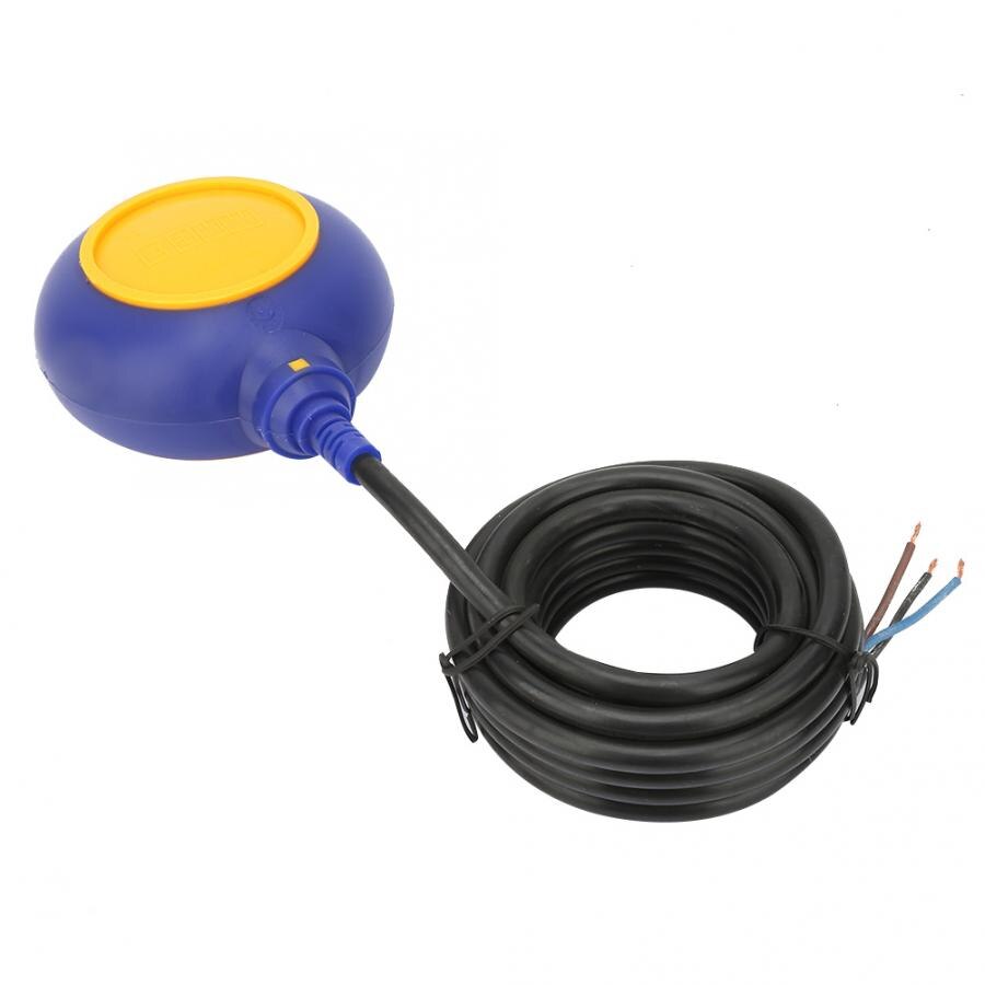 AC 220V Float Switch Water Liquid Level Controller Contactor Sensor with 4 Meters Cable