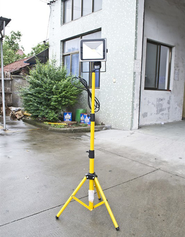 Led Projector Statief Beugel Lifting, Intrekbare Vouwen Outdoor Verlichting Mobiele Werken Stand Tweekoppige Lamp Beugel