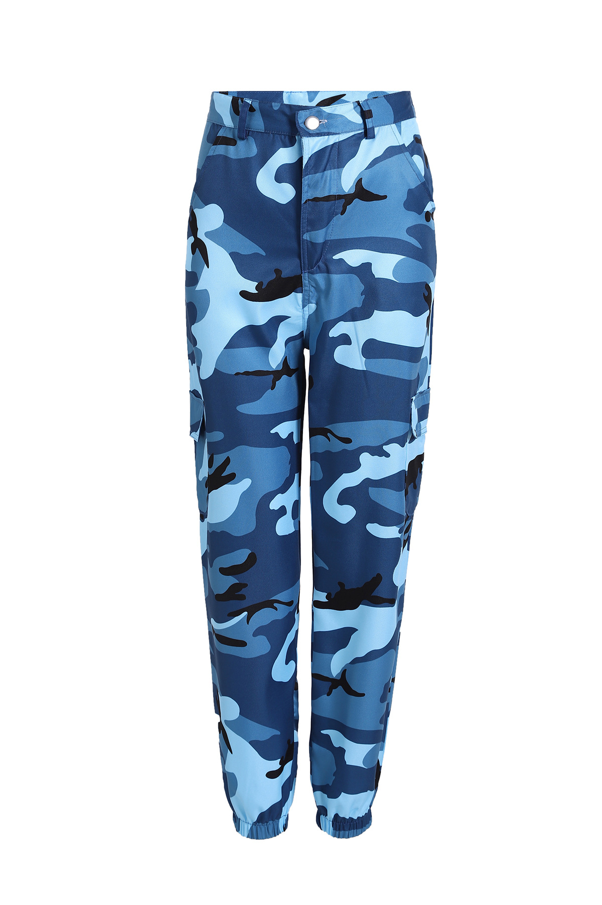Wish's camouflage workwear denim casual pants Harlan pants