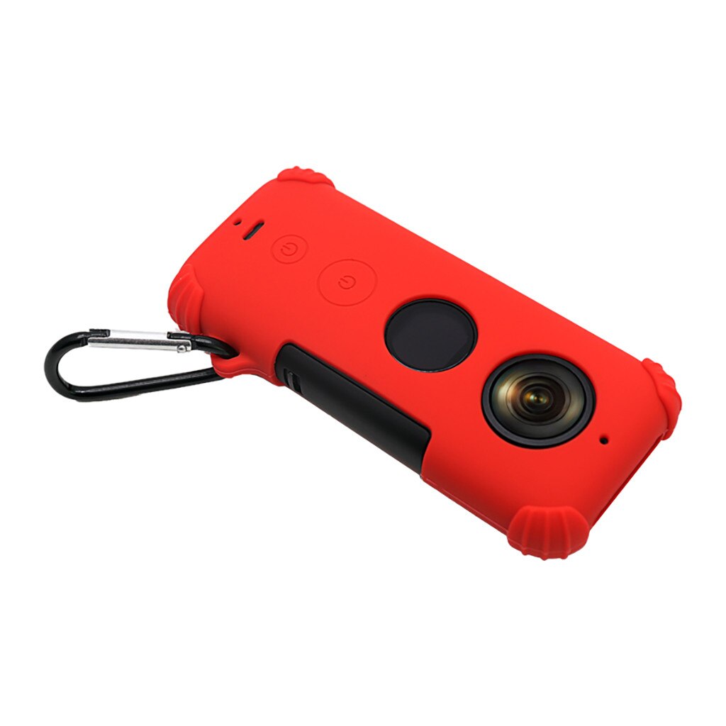 Siliconen Beschermhoes voor Insta 360 EEN X Bescherming Anti-Kras Cover Case voor insta Actie Camera Accessoires