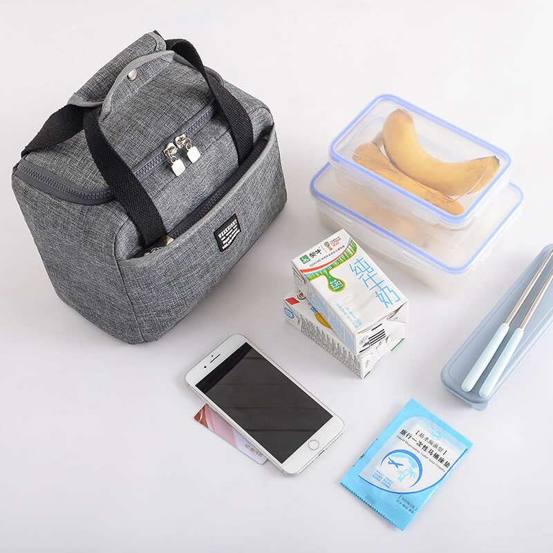 Lunch Zakken Voor Werk Geïsoleerde Lunch Tas Voor Vrouwen Kinderen Koeltas Thermische Zak Draagbare Lunchbox Ice Pack Tote voedsel Picknickzakken