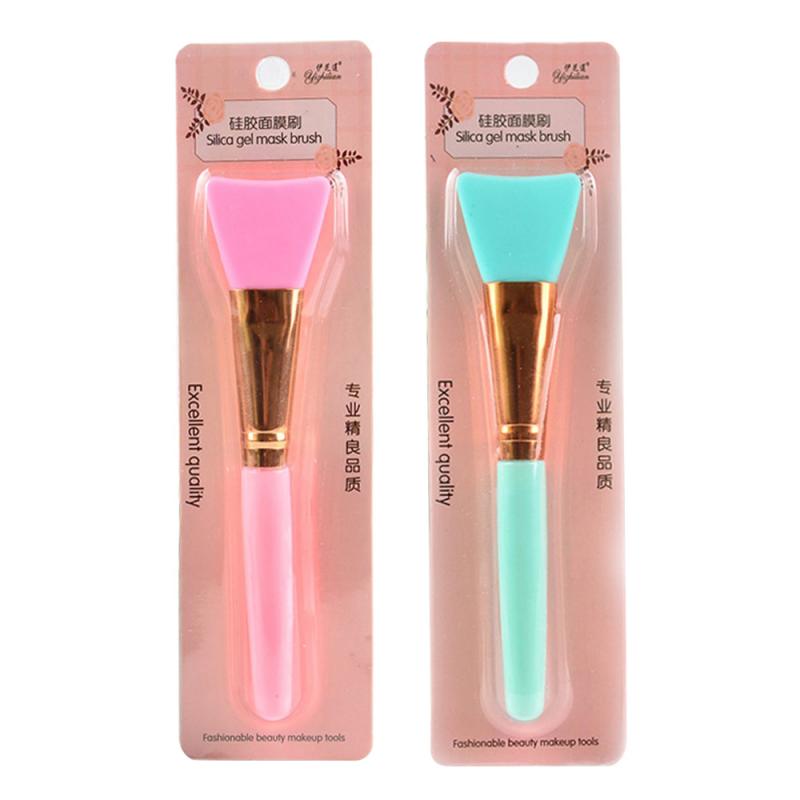 2 / 1pcs Makeup Soft Silicone Brushes Face Mask Brush Mud Mixing DIY Cream Blending Foundation Brush Skin Care Beauty Tools: 2 pcs