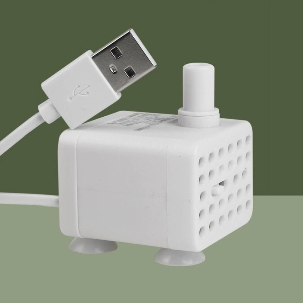 Lågtrycksakvarium usb dränkbar pump mini 3w mini dränkbar pump storflödesstötsäker cirkulerande filtreringspump