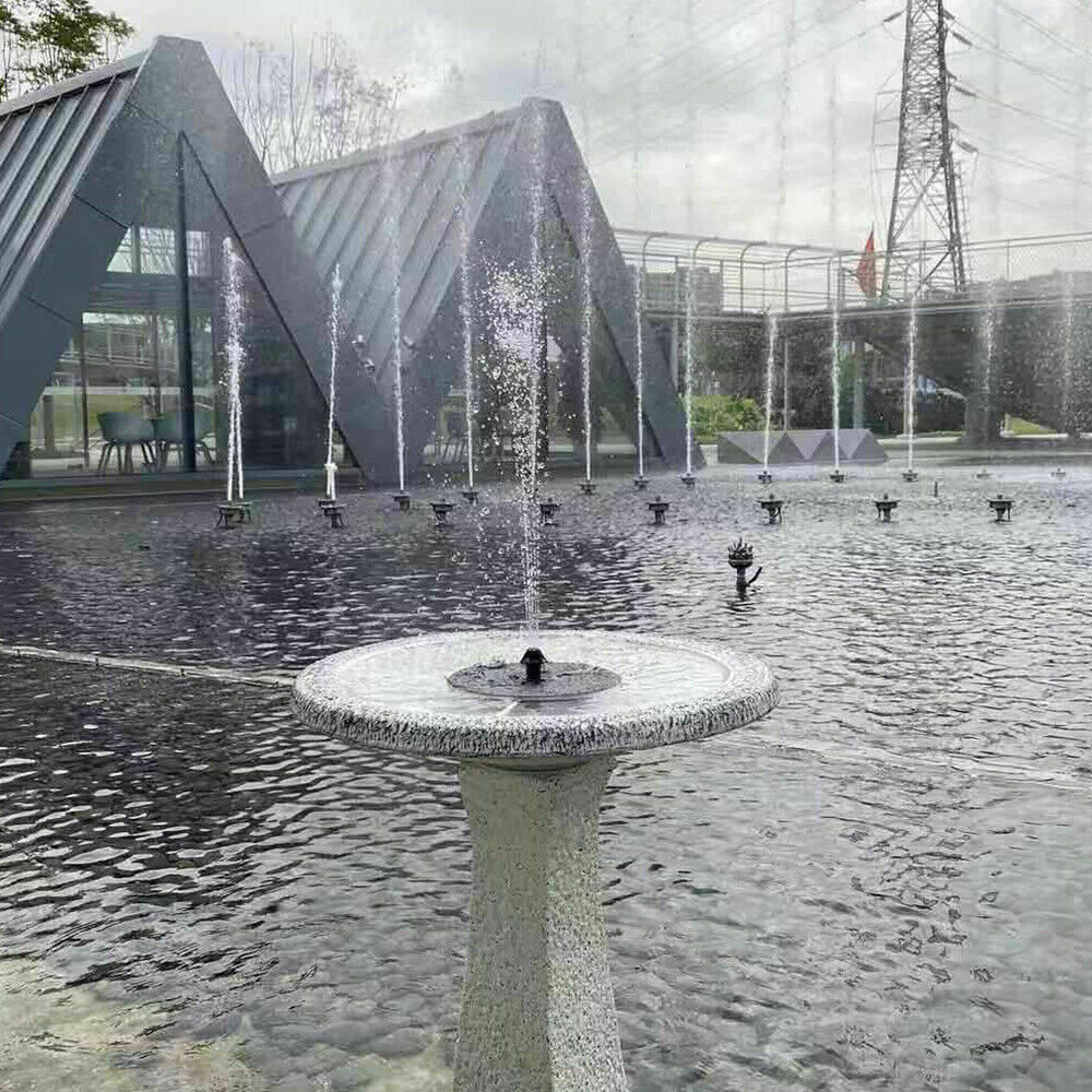 1.4W Mini Solar Fountain Pump Garden Floating Pond Pond Decoration Bird Bath Water Fountain Outdoor Solar Garden Decor