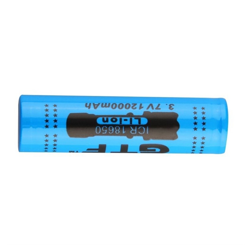 GTF 3.7V 12000mAh 18650 Rechargeable Li-ion Battery for LED Torch Flashlight electronic product 18650 batteries