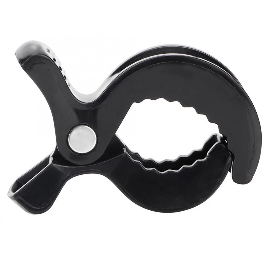 10 stücke Baby Kinderwagen Clips Kinderwagen Kinderwagen Kinderwagen Anbindung Zu Haken Abdeckung Decke Sicherheit Schellen Moskito Netz Befestigungen Clips: schwarz