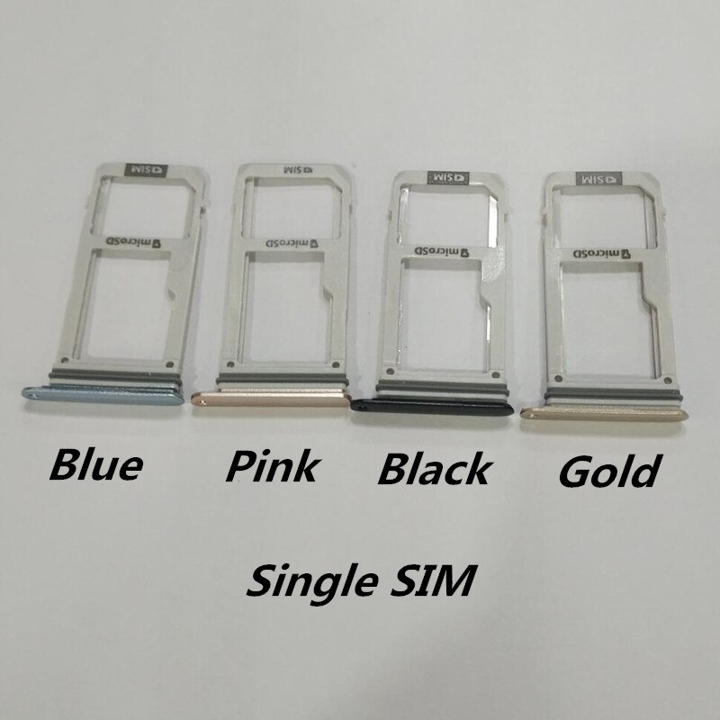 1PCS Single SIM Card Tray Slot SD Card Holder Adapter Spare Parts For Samsung Galaxy A320 A3