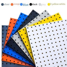 1Pc Board Muur Gemonteerde Gat Boord Haak Hardware Tool Opbergrek Toolbox Opknoping Boord Opknoping Boord Tool Opslag haakse Slijper