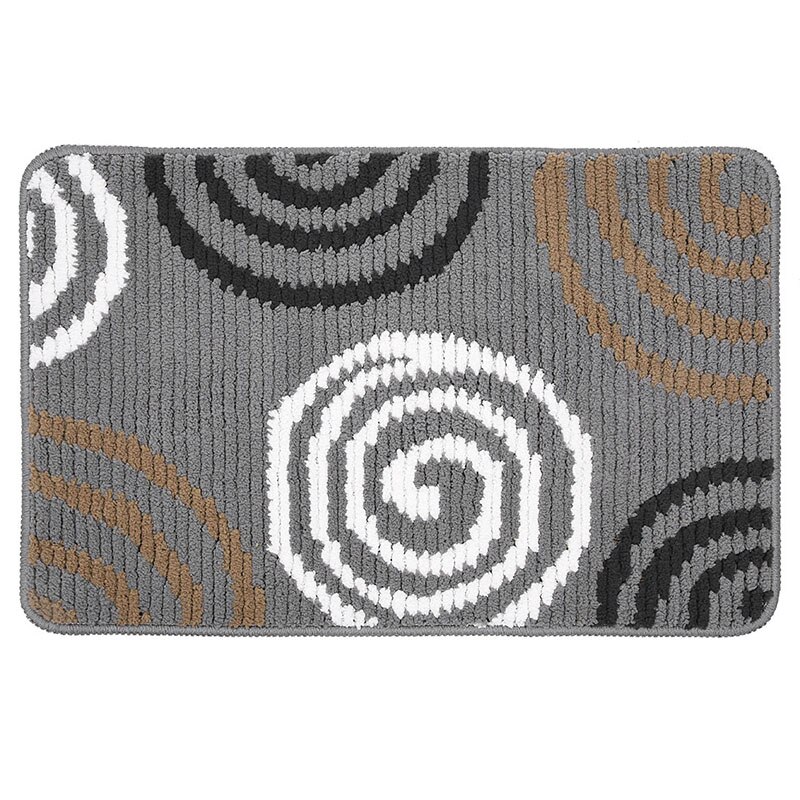 Paillasson d'entrée moderne, tapis de bienvenue pour porte d'entrée, tapis de cuisine antidérapant, tapis de sol rectangulaire, paillasson doux 40 x 60cm/38 x 58cm: Style 1 tapis 38 x 58cm
