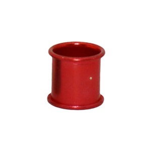 8X9.5Mm Vogel Ring Identificatie Vliegduiven Kleur Ring Vogel Gereedschap Aluminium Duif Voetring Vogel Gereedschap Duif levert: Red