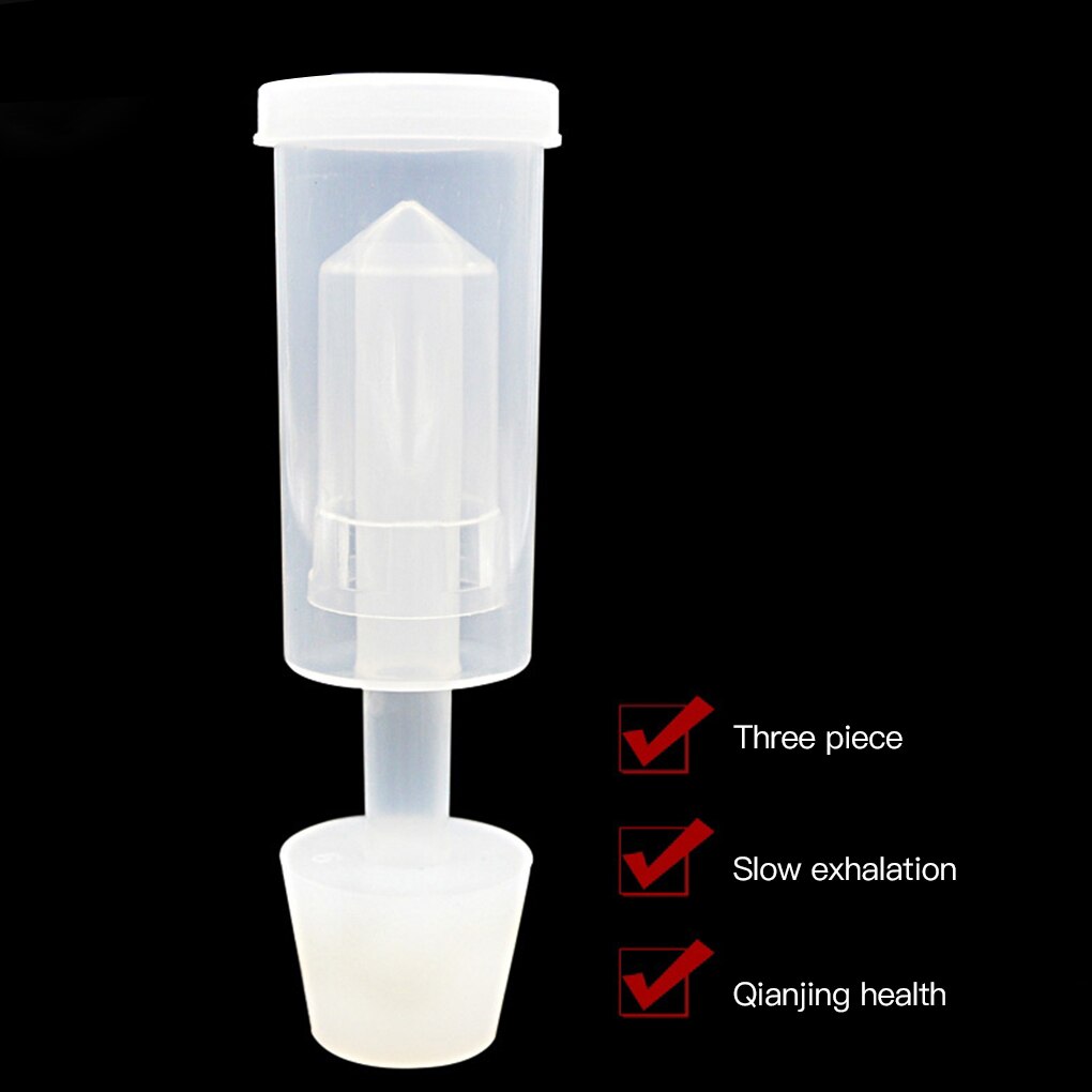 Three-Piece Airlock One-Way Air Lock Brewing Barrel Exhaust Valve Fermentation Wine Valve Beer Making Bubble Fermentation