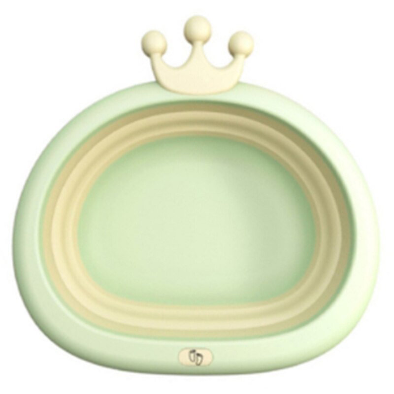Bañera plegable para bebé recién nacido, bañeras para Baby Shower, lavado de cuerpo, portátil, plegable, lavable, respetuoso con el medio ambiente: Yellow