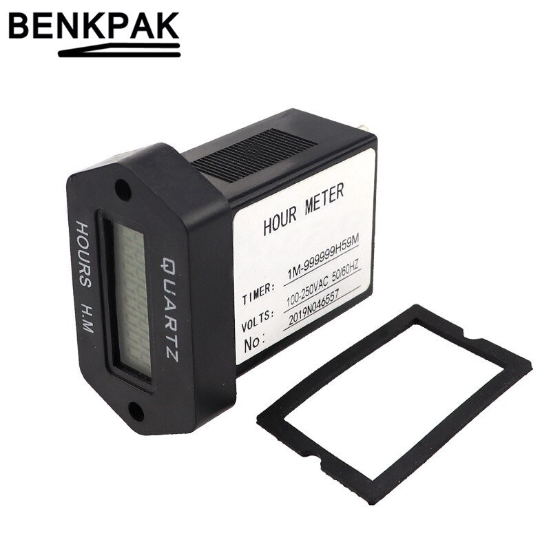 Reset function Industrial Digital Display Electronic Timer Accumulating Time Counter 100V-250VAC