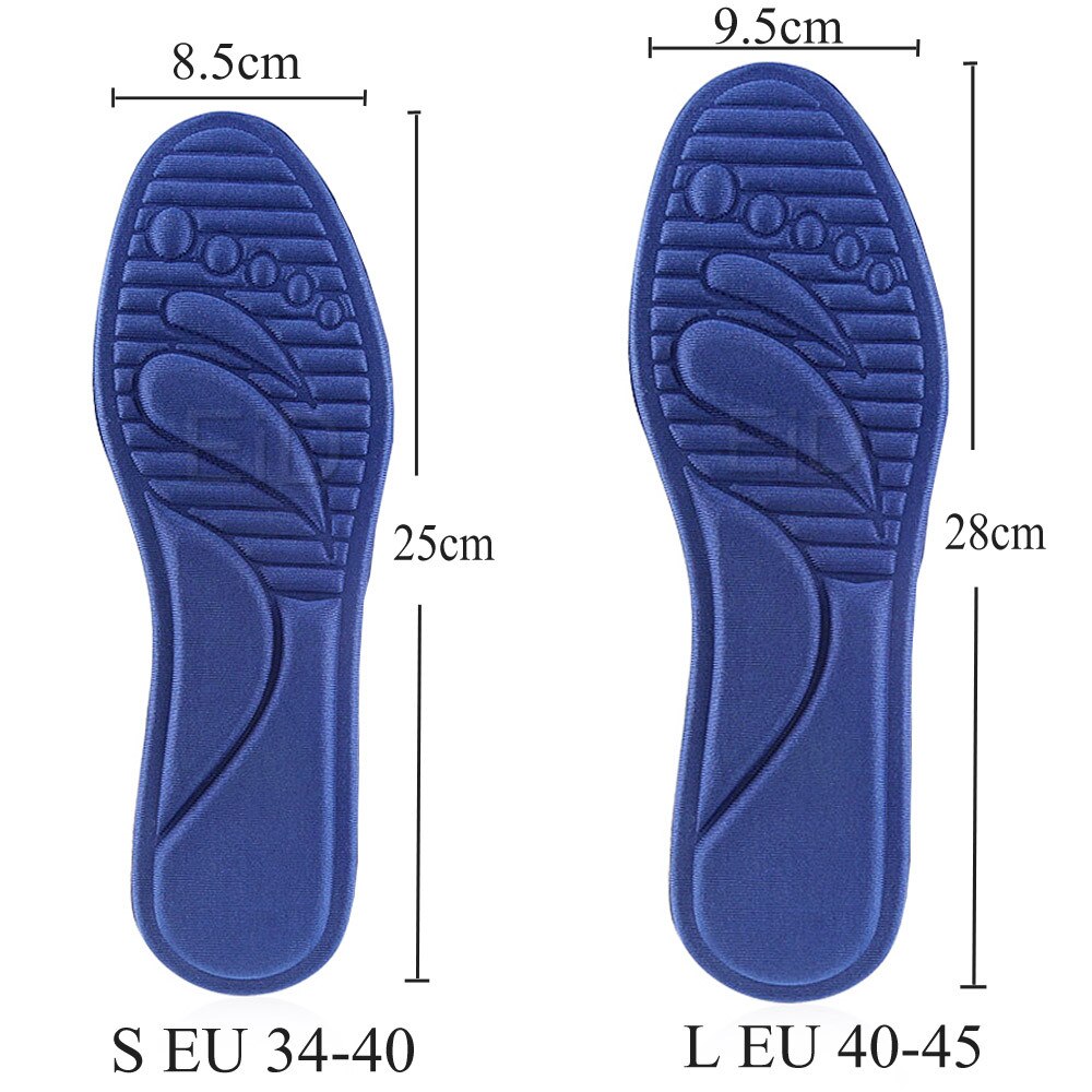 EiD Orthotic Insoles Massage Flat Feet Arch Support Memory Foam Plantillas Fascitis Shoe Pad Orthopedic Foot Insert Insole Pads