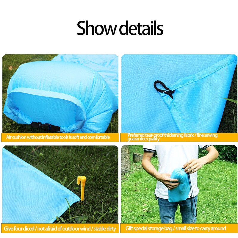 2019 nuovo naturehike impermeabile cuscino d'aria stuoia di picnic con il cuscino di umidità portatile pad con dikingbeach stuoia esterna del prato inglese giochi