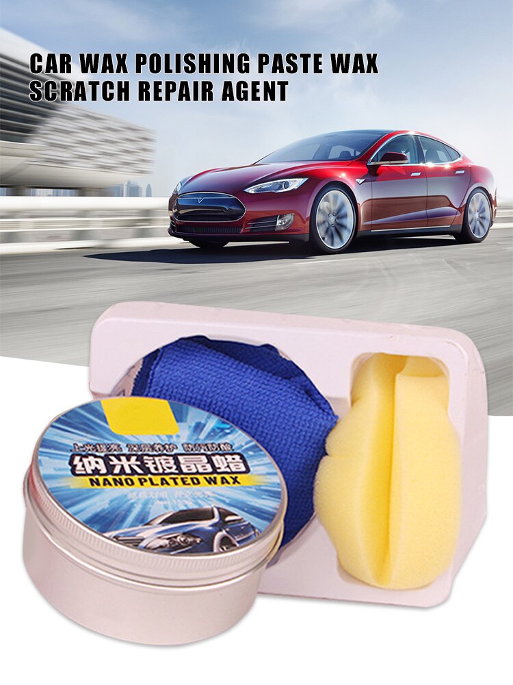 150G Car Wax Polishing Paste Wax Scratch Repair Agent Paint Car Crystal Hard Wax Paint Care Waterproof Car Accessories